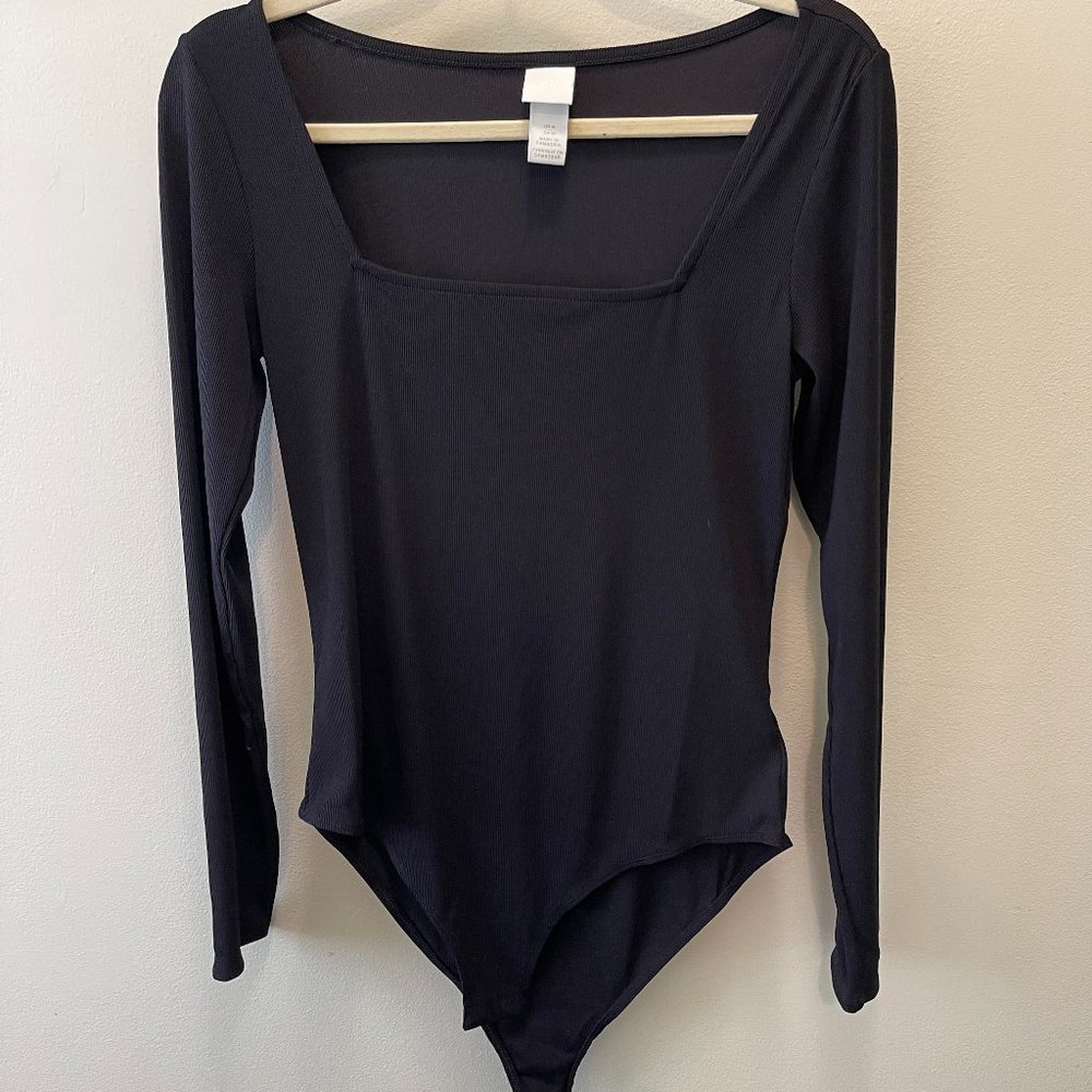 H&M Ribbed Jersey Bodysuit